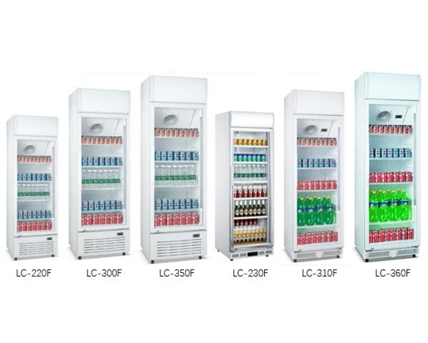 Small Beverage Refrigerator with Self-Closing Door Auto Defrost 300L China manufacturer factory